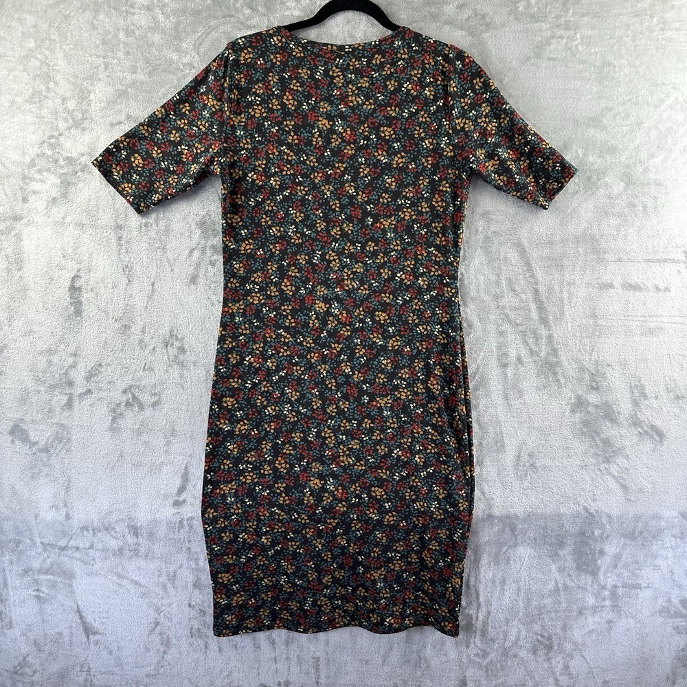 LuLaRoe Dress Women's M Multicolored Floral Pattern Julia. - Picture 6 of 7